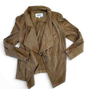 BB Dakota Tan Suede Like Jacket